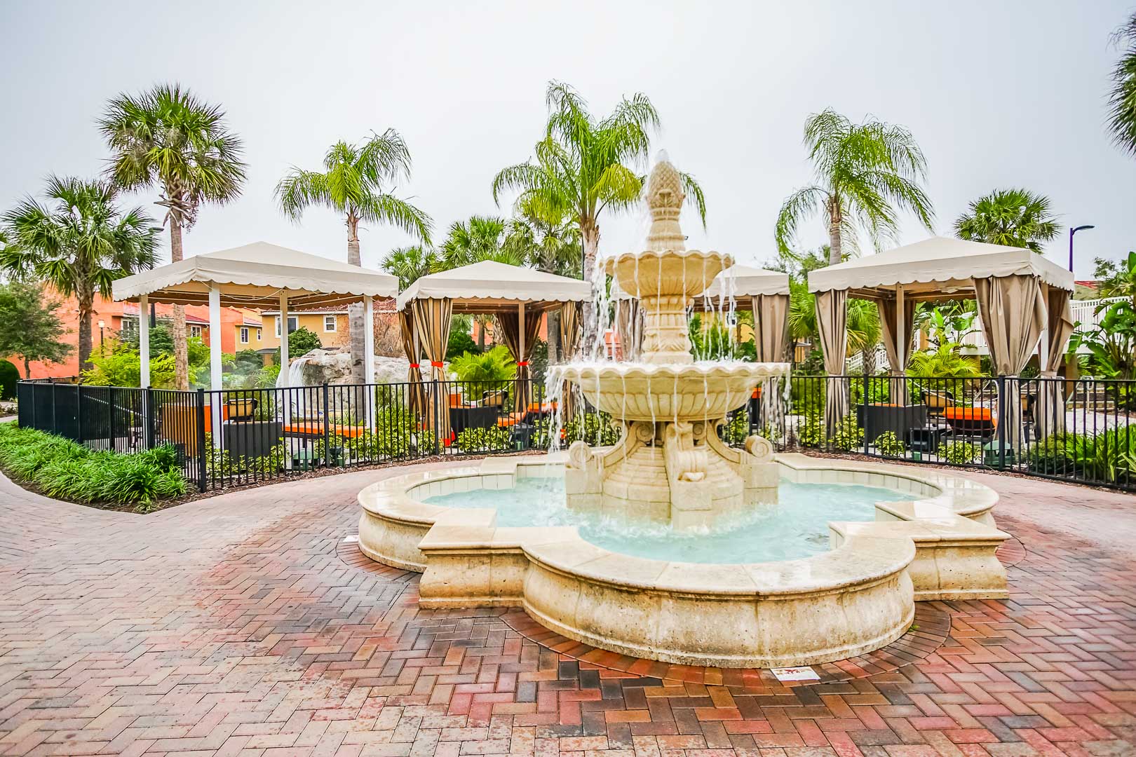 A beautiful outside view at VRI's Fantasy World Resort in Florida.